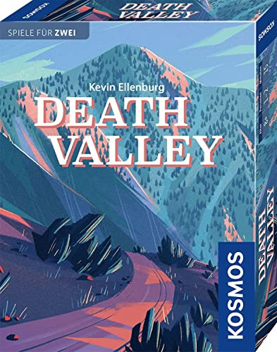 KOSMOS 741761 Death Valley, Kartenspiel, Spiel für 2 Personen, ab 8 Jahren, Aufbauspiel, Gesellschaftsspiel, 2er Spiel