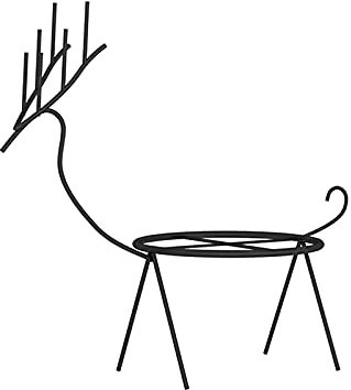 LUCBEI Kuchenständer ServierStänder Schmiedeeiserne Kuchen-Stand-Kuchen-Kuchen-Display-Stand-Single-Layer-Dessert-Display-Stand-Mehrzweck-Terry-Tray Tortenständer (Color : Schwarz)
