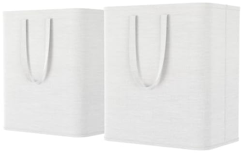 Lifewit 2 botellas de depósito de 60 l, grandes botellas de vidrio, recipiente vacío y almacenamiento, color blanco