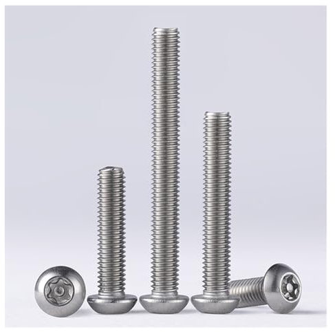 10 Teile/los M3 M4 M5 M6 M8 M10 304 Edelstahl Six-Lobe Plum Blossom Gürtelpfosten Schrauben Maschinenschrauben Rundkopf Möbelschraube (Color : 25 mm, Size : M5)