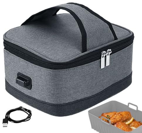 Maodom Borsa Termica Termica per Pranzo, con Presa USB, ad Alta capacità