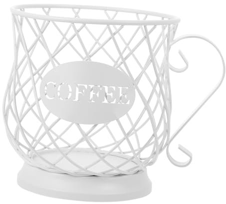 PRETYZOOM Porta Cialde Metallico Per Tazza Contenitore Per Cialde Da Caffè Organizer Per Cialde Facile Da Usare Per Cucina E Bar