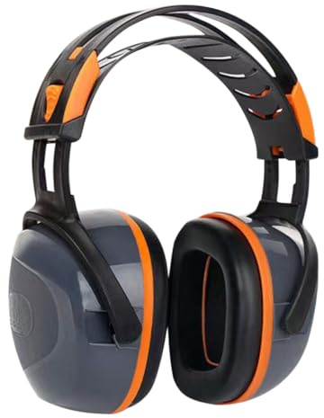 UPKOCH Casque Anti Bruit Adulte Casque Réduction De Bruit Pour Protection Auditive Au Chantier Travail Industriel Bricolage Jardinage Chasse Ajustable Confortable Isolation Phonique