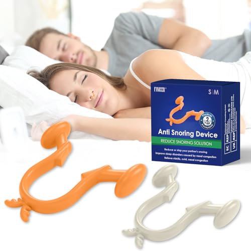 4 Stück Nasendilatator,2 GrößenS und M,Anti Schnarch Nasenclip,Besser Atmen Nasendilatator,Hilfe gegen Schnarchen,Männer und Frauen Schnarchlösung,mit Aufbewahrungsdose