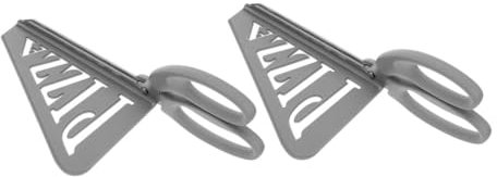 COLLBATH 2piezas De Pizza Multifuncional Inoxidable Utensilio De Cocina Ergonómico Para Cortar Pizzas y Tartas Práctico y Para