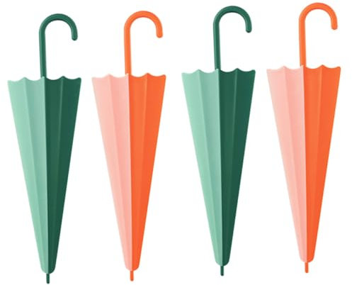 COLLBATH 4piezas Limpiaparabrisas para Espejo De Baño Escobilla para Ducha Herramienta De Limpieza De Vidrios Hogar Incluye Color Verde y Naranja para Limpieza De Baño