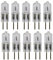 UGEFKMQ Ampoule Halogène Gy6.35 12V 100W Ampoule Capsule G6.35 24V 50W Gy6.35/G6.35 50W Lampe Halogène Dimmable 10Pc 12V-100W