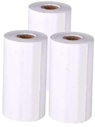 HOUDERCO 3rotoli Carta Termica per Stampa Carta Transfer Multifunzione da Stampante Fotografica Ricarica per Macchina Fotografica Istantanea Accessorio Pratico per Uso
