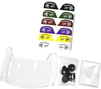kowaku American Football Visor Gesichtsschutz verbessern die Sichtbarkeit und schützen Ihre Augen Teile Gesichtsmaske für Fußballhelme