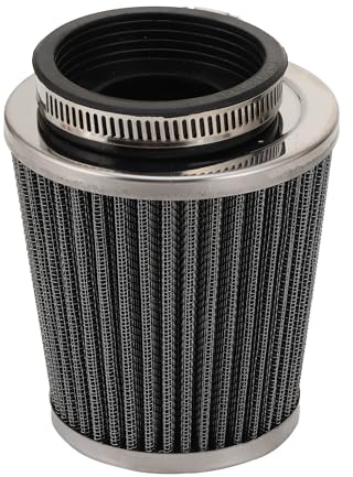 WOOSTAR 46mm a 58mm Filtro de Aire Cónico con Abrazadera Ajustable Reemplazo para 50cc 70cc 90cc 110cc 125cc 150cc Motocicleta ATV 4 Wheeler Quad Dirt Pit Bike Scooter Ciclomotor