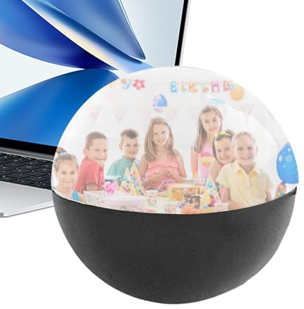 Orbe De Memoria | Bola de Pantalla Digital de 6.86 centímetros - Orbe De Visualización Digital Iluminado - para Aniversarios Niños Adultos Cumpleaños Bodas Fiestas Nocturnas Navidad Halloween Hogar In