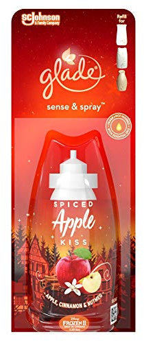 Glade Sense & Spray Refill Spiced Apple Air Freshener, 18 ml
