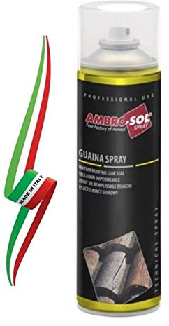 R GUAINA SPRAY BIANCA RIEMPITIVO X FORI E CREPE SU LEGNO E MURATURA 500ml MADE IN ITALY