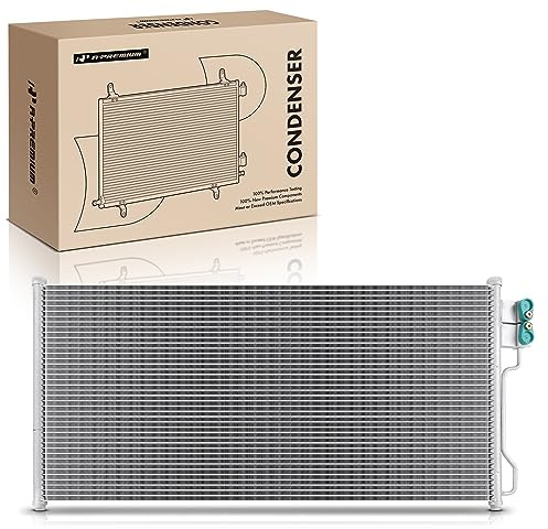 A-Premium Air Conditioning A/C Condenser Compatible with Ford Expedition 1997-2006 & Lincoln Blackwood 2002, Navigator 1998-2006, Replace# 4879, 6L1Z19712AA