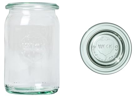 Weck Mini-Glas 145 ml 12 Stück | Glas mit Deckel | Zum Einmachen von Konserven, Säften, luftdichtes Aufbewahren von trockenen Zutaten