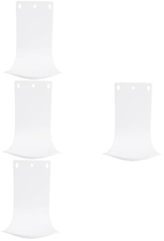 Cabilock 4 Piezas Bandeja de Agua de plástico Bandeja portavasos Bandeja colectora de jabón Soap Dispenser dispensadores de jabon jabón de Manos liquido el plastico