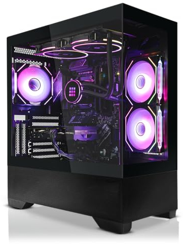 SYSTEMTREFF High-End Gaming PC AMD Ryzen 7 9800X3D 8x5.2GHz | AMD Radeon RX 7900 XT 20GB DX12 | 1TB M.2 NVMe | 32GB DDR5 RAM | Windows 11 | WLAN Desktop Computer Rechner für Gamer, Zocker & Streamer