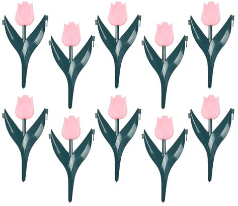 Recinzione Per Aiuole - 10 Pezzi Bordatura Decorativa Per Giardino - Accessori da Giardinaggio per Casa Colonica Cimitero Cortile Anteriore e Posteriore