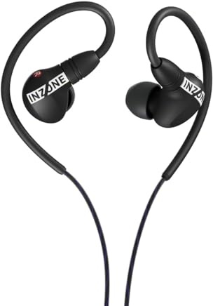 Sony INZONE E9, Cascos Gaming in Ear Creados con Fnatic, Ligeros, Aislamiento acústico, Ecualizador Ajustable, Caja de Audio USB-C, Cable 1,8 m, Estuche de Transporte, PC Streaming - Negro