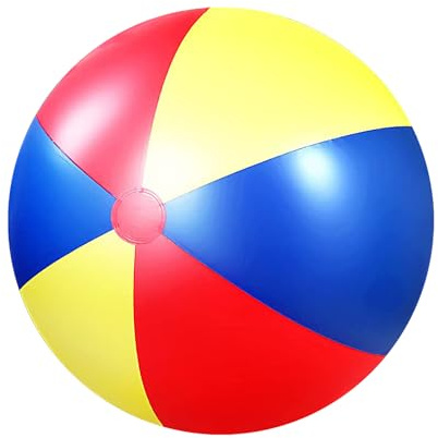 Jubilofex Palline Da Piscina Gonfiabili - Giocattolo Da Nuoto, Palla | Galleggiante Ad Acqua Gigante, Pallone Da Giardino per Gli Schizzi, Eventi Estivi Piscina, Act