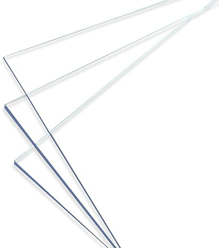 Clear Acrylic Polycarbonate SheetsUV Protection for Greenhouse Carport Awning & Shed RoofsCustom Cut 5mm Thickness 40x80cmIdeal for Picture Frame Glass Replacement