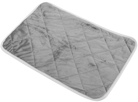 DECOMELODY Selbstheizende Haustiermatte aus leichtem Baumwollmaterial wärmende Outdoor Heizmatte für Katzen und Hunde langlebiges Wärmekissen für Sofa Bett und Reisen