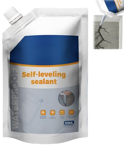 Beton Riss Füller,Wasserdichter Haftvermittler,Epoxidharz Riss Füller,Beton Reparatur Versiegelung Füller,Bitumen Dichtmasse Fugenmörtel Klebstoff,für Bäder,Pool, Dächer