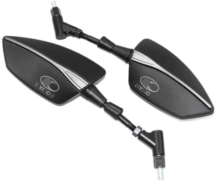 Espejos Extremo Manillar Para Xciting 250 300 400 AK550 CT250 CT300 Para El CENTRO De La Motocicleta Espejo Retrovisor Manillar Espejos Finales Ver Lateral