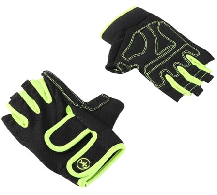 Aumotop Kurzfinger-Fahrradhandschuhe mit 3/4-Finger-Design, Segelhandschuhe mit Hervorragendem Griff für Männer und Frauen Zum Angeln, Kajakfahren, Rosa, XS/S/M/L (M)