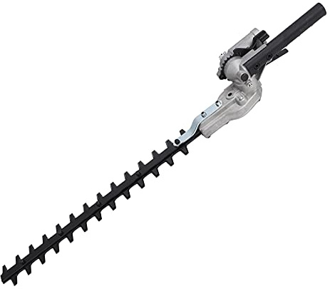 Yosoo Tête de Taille-haie, Conception à Double Lame, Fixation de 26 Mm pour Débroussailleuses et -Bordures de Jardin, Efficace pour l'élagage des Haies et des Arbustes