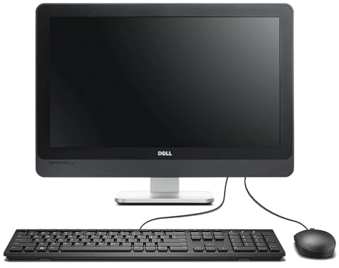 Dell OptiPlex 9020 Ordinateur de bureau tout-en-un 23 FHD, Intel Core i5-4560s, 8 Go de RAM, SSD 256 Go, WiFi, Bluetooth, clavier QWERTY américain, Windows 11 Pro (reconditionné)