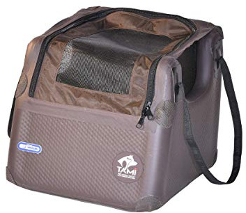 TAMI - Aufblasbares Hundebox Seatbox - Dog Box Hundetransportbox Hund Autotransportbox Transportbox Falbare Hundekäfig