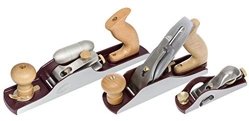 DICTUM® Hobelset für Einsteiger, Linkshänder, SK4-Eisen