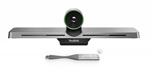 Yealink VC200 WP: Sistema de videoconferencia con cámara 4K UHD, ángulo de visión 103º y 6 micrófonos Integrados. Incluye 10 licencias de Yealink Meeting