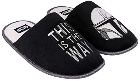CERDÁ LIFE'S LITTLE MOMENTS Zapatillas de Casa Abiertas Hombre The Mandalorian - Licencia Oficial Star Wars ZapatillasHombre
