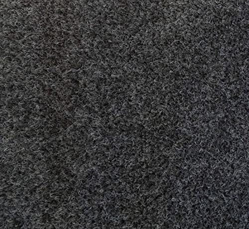 Nadelfilz Extra-Flex Meterware Restauration Innenraumverkleidung Instandhaltung Camperausbau 206 cm Breite (206 x 100 cm, Anthrazit)