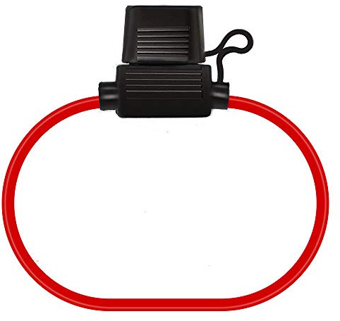 YUNPINGCAR ATC/ATO Lot de 2 porte-fusibles en ligne de calibre 16 12 V