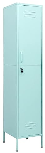 vidaXL Schließfachschrank Minzgrün 35x46x180 cm Stahl