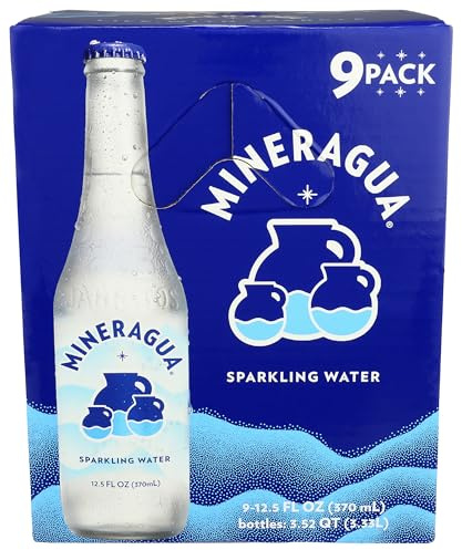 Mineragua Sparkling Water 9 Count, 12.5 FZ