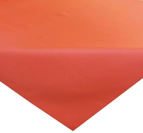 Raebel OHG Tischdecke, Quadratisch, Polycotton, Gartentischdecke, 85 x 85 cm, orange, Einfarbig, Abgerundet, strapazierfähig, fleckgeschützt, abwaschbar, für Innen- und Außenbereich