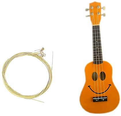 Messing Gitarrensaite aus Stahldraht für Akustikgitarre, Beige | Akustikgitarrensaiten, Heller Klang, Rostschutz Beschichtung, für Akustisches Gitarrentraining