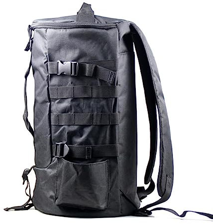 Reise-Laptop-Rucksack für Herren, Outdoor-Aktivitäten, große Kapazität, Umhängetasche, Zylindertasche, Handheld, doppelte Schultertasche, Angelausrüstung, Angeln, spezielle Tasche,