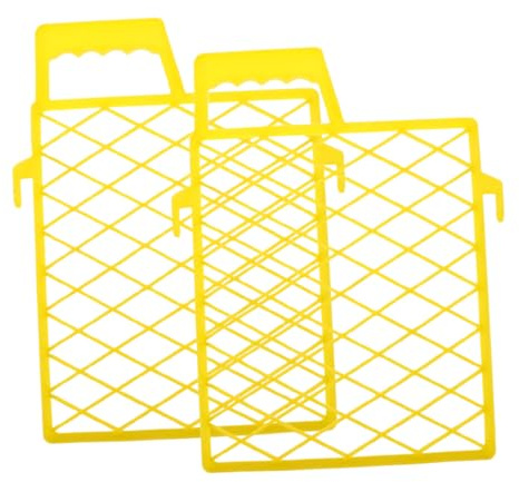 Homoyoyo Rejilla De Plástico Para Bandeja De Pintura 2 Unidades Pantalla De Pintura Para Suministros De Pintura Para El Hogar Rejilla De Rodillo De Plástico Resistente Para Proyectos