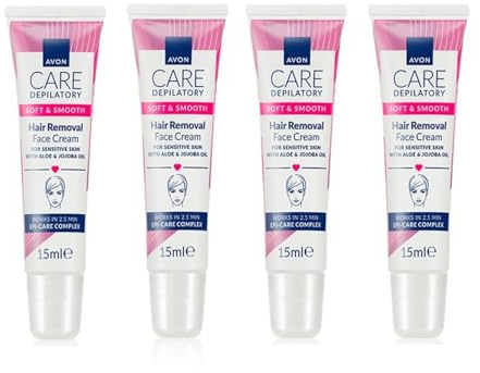 Avon Care Soft & Smooth Face Facial Hair Removal Depilatory Cream 15ml (4)