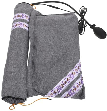 MUCKLILY Health Preserving Pillow USB Heated Neck Wrap Compact Electric Thermal Pillow for Office Travel Relaxing Neck Support