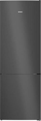 Siemens iQ300 Freistehende XXL Kühl-Gefrier-Kombination 203 x 70 cm, KG49NVXCG, 311 L Kühlen & 129 L Gefrieren, Total noFrost, Nahtlose Platzierung, hyperFresh 0ºC, antiFingerprint schwarzer Stahl