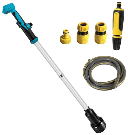 Pompe à eau sans fil de type stick pour batterie Makita 18 V, hauteur de refoulement de 3 m, pompe submersible portable à haut débit 3 600 l/h, pompe de puisard utilitaire pour piscine, jardin, étang