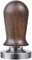 VIENESSO Profi Barista Tamper Set – Druckregulierend mit Anpressdruck von ca. 14kg durch integrierte Feder - Kaffee Stempel aus Edelstahl und Rosenholzgriff inkl. Matte für optimales tampern (51 mm)
