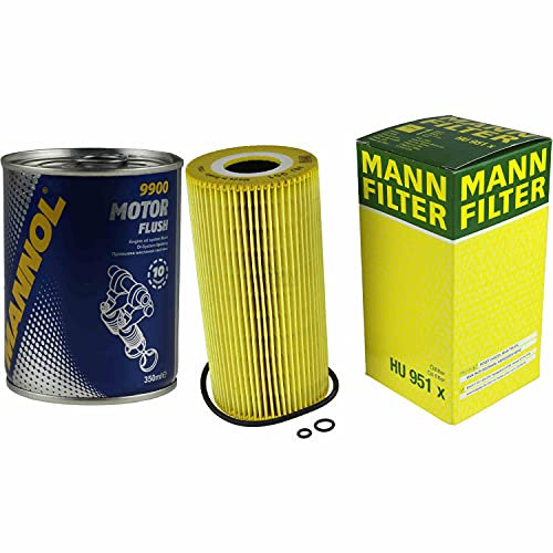 QR-Parts Set 85473140 9900 HU 951 x Original MANN Ölfilter + SCT Motor Flush Motorspülung