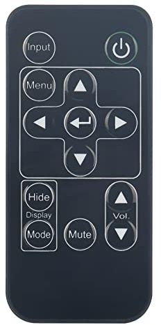 VINABTY 03-00131-20 Replacement Remote Control fit for SMART Projectors LightRaise 40wi/ 60wi/ 60wi2/ 60wi2-SMP, U100, U100w, UF55, UF55w, UF65, UF65w,UF75w, UX60, UX80, V25, V30,UF70, UF70w,UF75